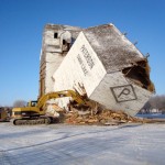 Demolition of an Elevator in Swan Lake, MB